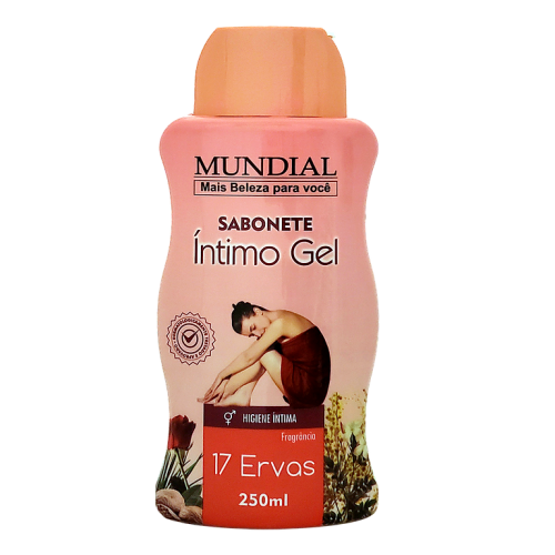 SABONETE ÍNTIMO GEL MUNDIAL FRAGRÂNCIA 17 ERVAS