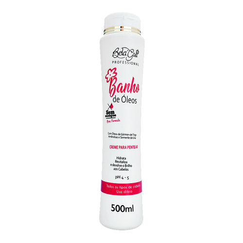 CREME BELA GUI PROFESSIONAL BANHO DE ÓLEOS 500ML