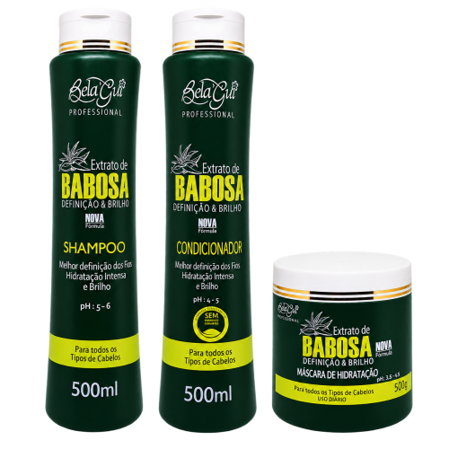 LINHA BELA GUI PROFESSIONAL EXTRATO DE BABOSA