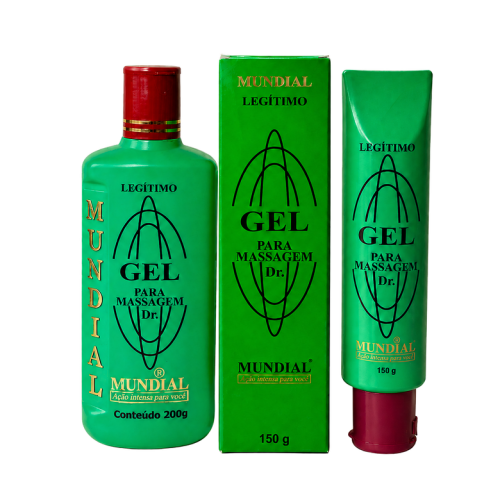 GEL MUNDIAL PARA MASSAGEM DR