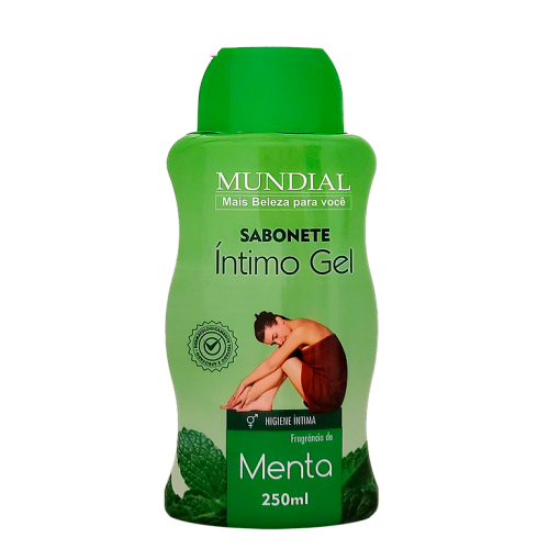 SABONETE ÍNTIMO GEL MUNDIAL FRAGRÂNCIA MENTA