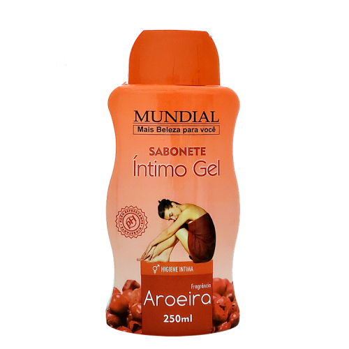 SABONETE ÍNTIMO GEL MUNDIAL FRAGRÂNCIA AROEIRA