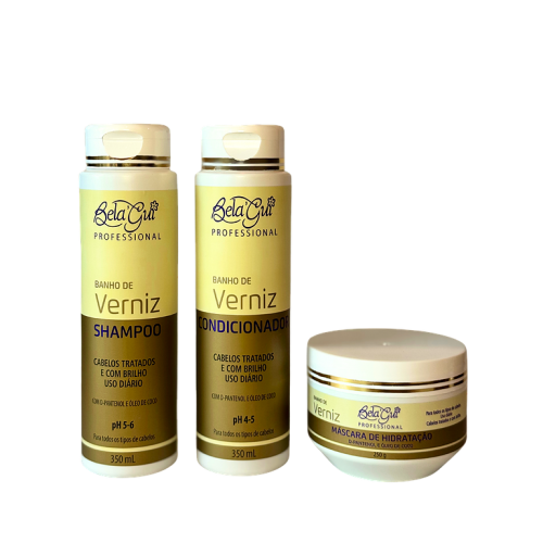 LINHA BELA GUI PROFESSIONAL BANHO DE VERNIZ
