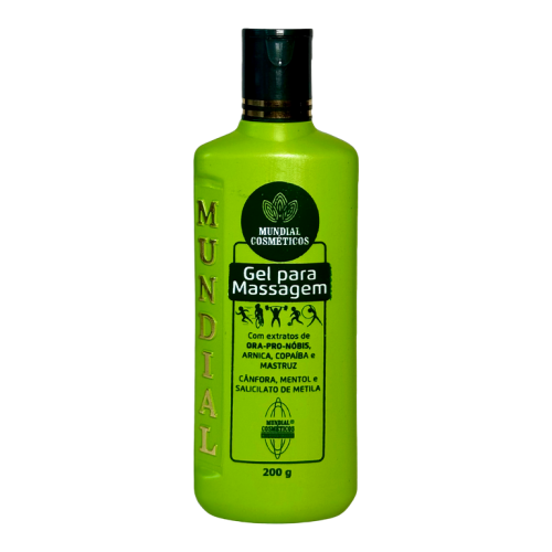 GEL PARA MASSAGEM MUNDIAL COSMÉTICOS ORA-PRO-NÓBIS