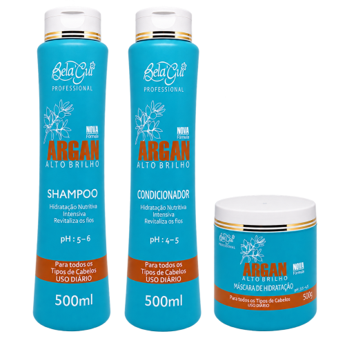 LINHA BELA GUI PROFESSIONAL ARGAN